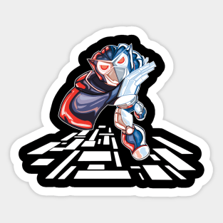 Go Robo Now Running Sticker